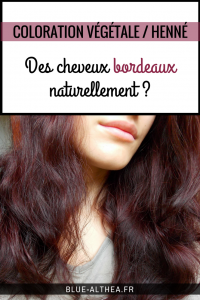 Mon henné rouge / bordeaux que j'ai réalisé il y a quelques jours sur mon poil de tête. Je t'explique ici comment réaliser l'infusion, le mélange puis l'application.