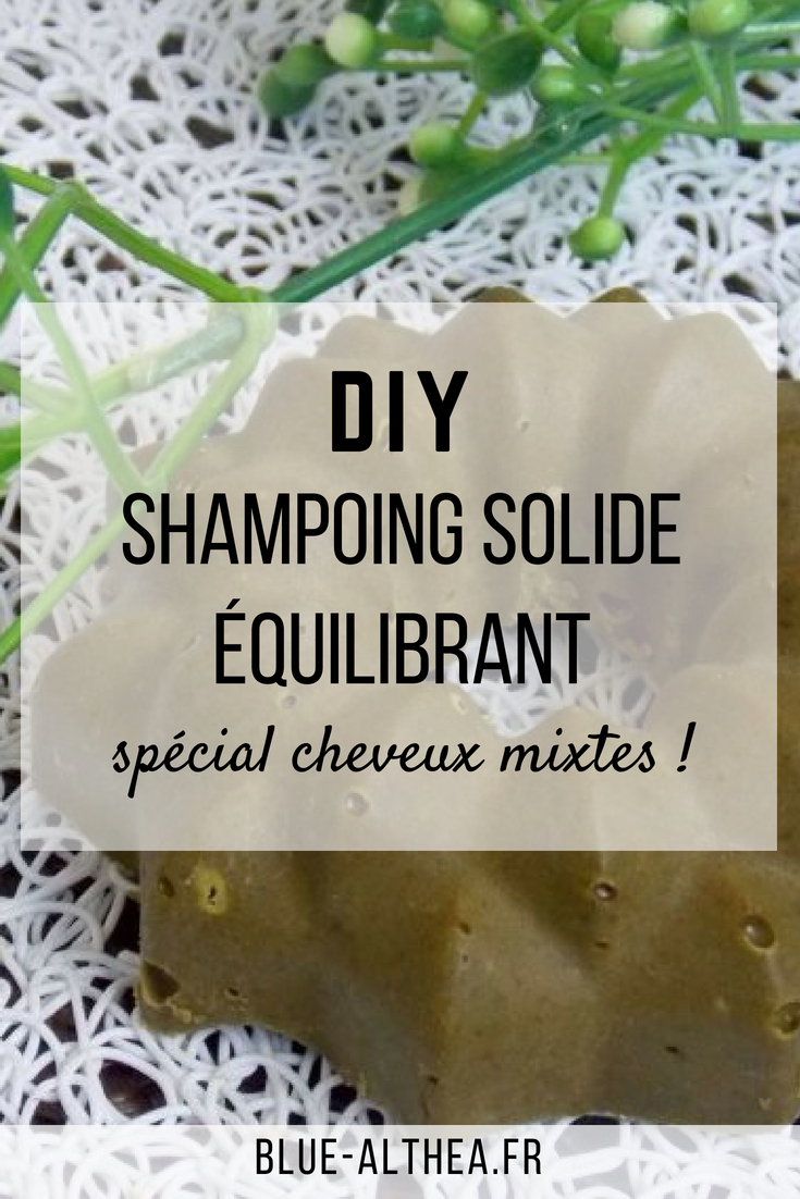 Ici je te propose une recette de shampoing solide maison ! Si toi aussi tu as des soucis de cheveux mixtes et un cuir chevelu sensible, ce DIY est fait pour toi !