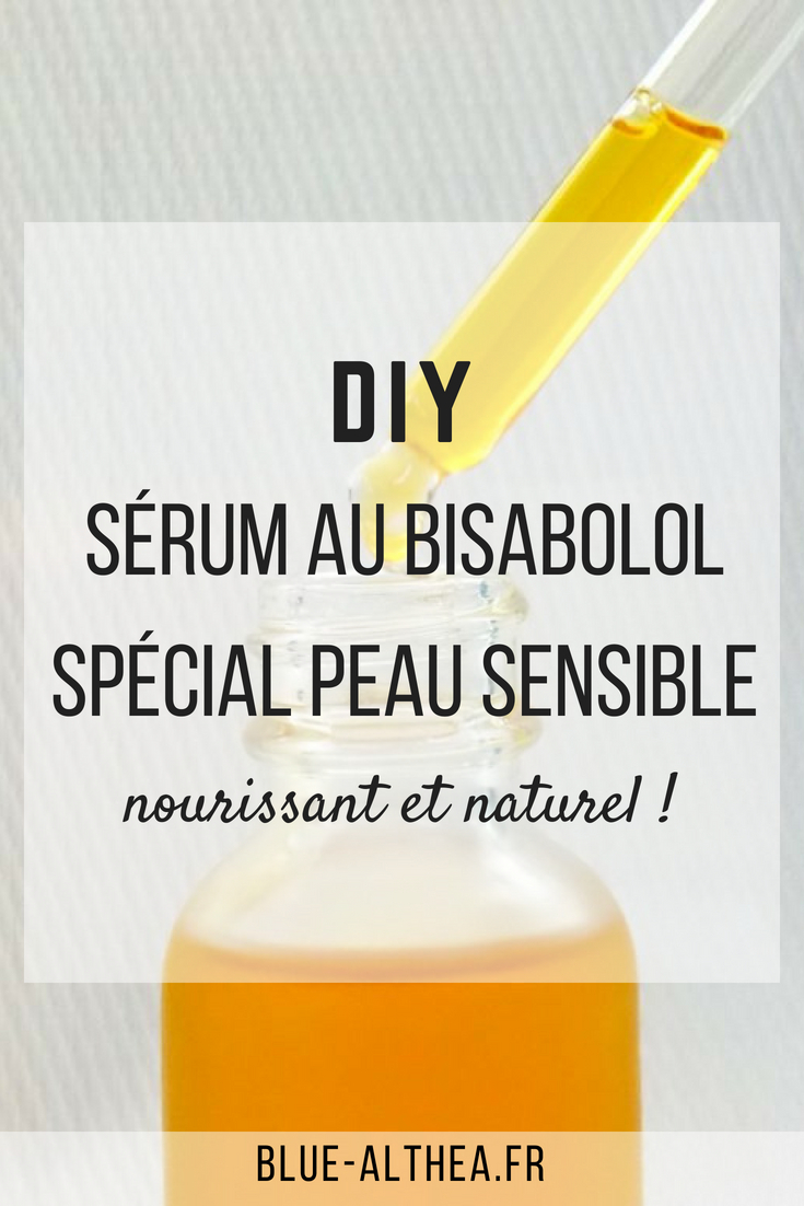 Peau sensible ? Rougeurs ? Cette recette de sérum maison au bisabolol est faite pour toi. Si toi aussi tu as une peau sensible et incompréhensible, ce DIY est fait pour toi.