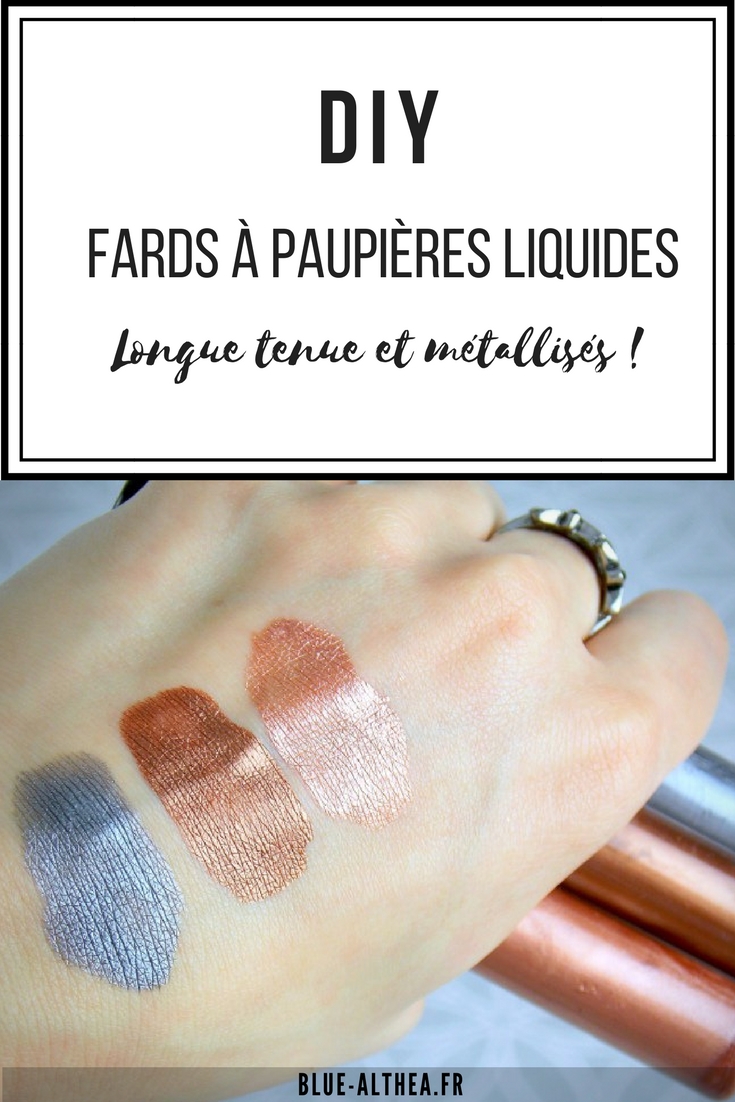 DIY maquillage maison, je te présente une recette de fards à paupières liquides longue tenue ! Simple et facilement réalisable à froid :) 