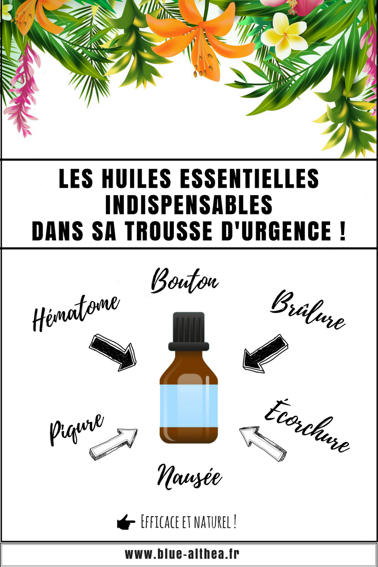 Nous allons voir ici avec les huiles essentielles indispensables à avoir dans sa trousse d'urgence ! Ces petits cocktails d'essence de plante peuvent nous être d'une aide remarquable en cas d'urgence..