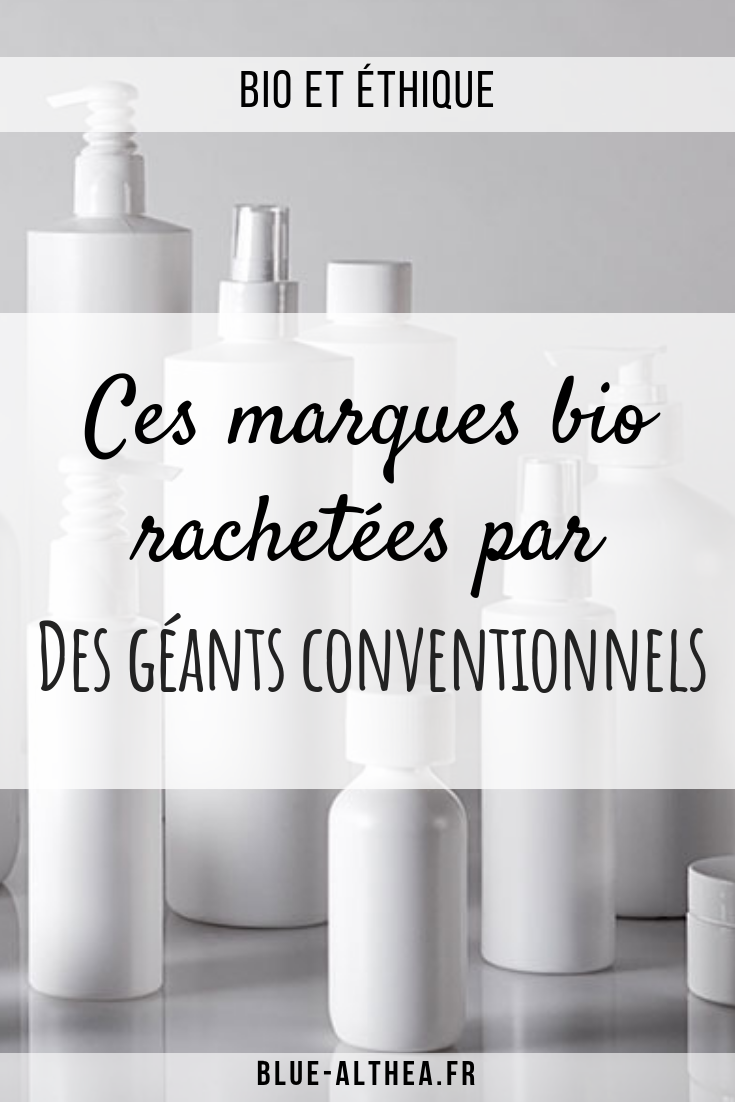 Ces marques bio rachetées par des géants conventionnels. Derrière qui se cache les marques "populaires" bio de nos cosmétiques ? On va voir ici que malheureusement, bon nombre d'entre elles ont été racheté par les géants conventionnels .. aka l'Oréal et compagnie.