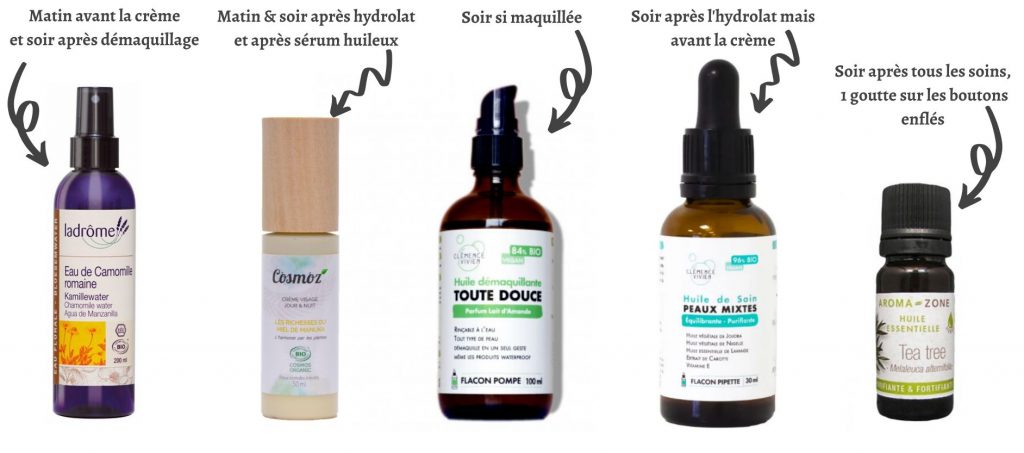 Routine naturelle solution acné allergique alimentaire